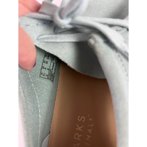 Clarks Originals Wallabee Suede Comfort Shoes Women’s 8 Crepe Sole - Picture 9 of 9